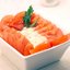 Салат с красной рыбой и сыром