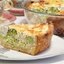 Киш с брокколи и сыром Фета