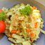 Тушеная капуста с рисом и мясом