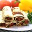 Блины с овощной начинкой