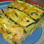 Рисовая запеканка с кабачками и консервированной рыбкой