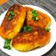 Картофельные пирожки с сардельками