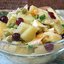 Картофельный салат с квашенной капустой