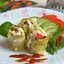 Рулетики из кабачков с утиной грудкой в духовке