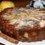 Овсяный пирог с яблоками и изюмом