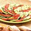 Закуска "Мозаика" из помидоров, тыквы и огурцов