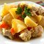 Картофель со свининой запеченный в рукаве