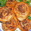 рулетные дольки с мясом