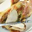 Запеченная цесарка с травяным маслом