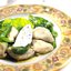 Вареники с творогом и шпинатом