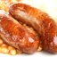 Сосиски с картофельным пюре и винным соусом