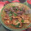 капытки с мясом и соусом