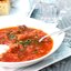 Борщ с говяжьей грудинкой и свиными ребрами