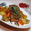 Филе свинины с ореховой крошкой и розмарином