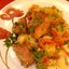 Картошка, тушеная с ребрышками