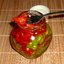 Горький перец в оливковом масле