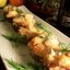 Грибы фаршированные беконом и креветками !!!