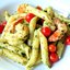 Макароны с креветками