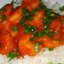 Пикантные креветки с чесноком