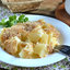 Картофель под белым соусом
