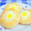 Ватрушки картофельные с сыром и перепелиным яйцом