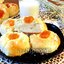 Булочки со штрейзелем, творогом и повидлом