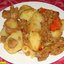Гуляш с картошкой