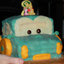 Торт медовый Машинка