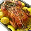 Курочка с кабачками, картофелем и тимьяном