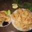 Манты с тыквой и яблоками
