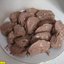 Пирожное колбаска из печенья