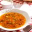 Щи из квашеной капусты на грибном бульоне