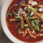 Гренки с брынзой и молочным соусом