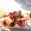 Финики в беконе с козьим сыром