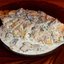 Курица с грибами в сметане