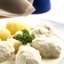 Мясные тефтели с рисом и белым соусом