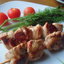 Куриные шашлычки на шпажках