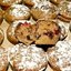 Маффины с темным шоколадом и брусникой