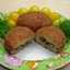 Перец, фаршированный сыром, маслом и чесноком