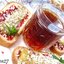Бутерброды с жареными бананами и малиновым вареньем (на завтрак)