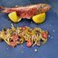 курица с мандаринами