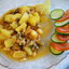 Картошка, тушеная с дарами моря „На пиру у Посейдона“