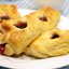Расстегаи с черничным джемом