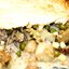 Пирог с уткой и грибами