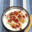 Каша рисовая с молоком и цукатами