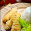 Куриные палочки в кокосовой стружке