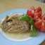 Рулет из курятины с капустной начинкой