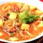 Суп из квашеной капусты с рисом и картофелем по‑запорожски