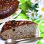 Постная коврижка с вареньем