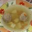 Суп с рыбными фрикадельками